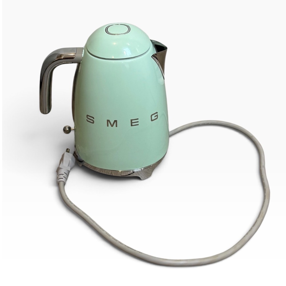 Smeg Pastel Green Electric Kettle 50s Retro Style 1.7L Stainless Steel